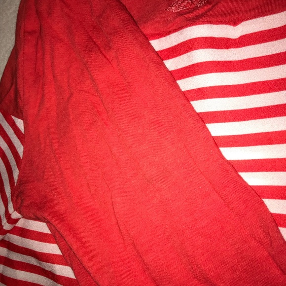 Striped Raglan Style Express Top - Picture 4 of 4